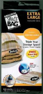Space Bags Combo 2 XL + 1 FREE Travel Space Saver Bag  