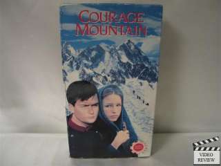 Courage Mountain VHS Charlie Sheen, Juliette Caton 043396591639  