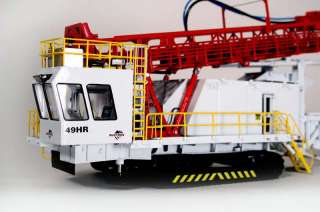 Bucyrus 49HR Drill Rig WHITE & RED   1/50   TWH  