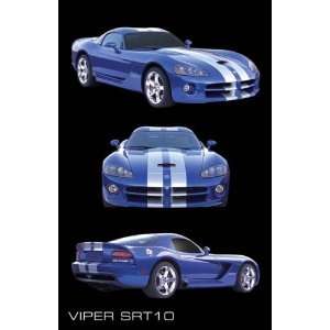  DODGE VIPER SRT 10 SPORTS CAR 24 X 36 POSTER #PP30996 