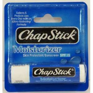  ChapStick Moisturizer Skin Protectant / Sunscreen SPF 15 