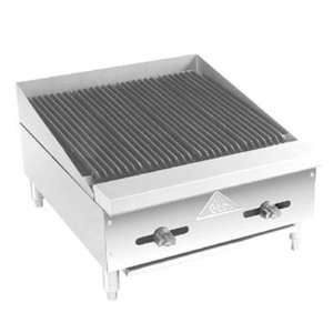  Lava Rock Char Broiler, Counter Model, Gas, 12 Inches 