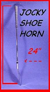 JOCKEY   24 Long handle w/flexible spring shoe horn  