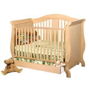    Storkcraft Baby Aspen Stages Crib with Drawer Finish Natural Baby