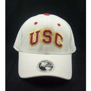  Southern California White Wool One Fit Hat
