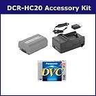Sony DCR HC20 Camcorder Accessory Kit By Synergy (Tape/ Media, Charger 
