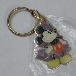   Keychain : Disney Mickey Mouse W/christmas Tree: Everything Else