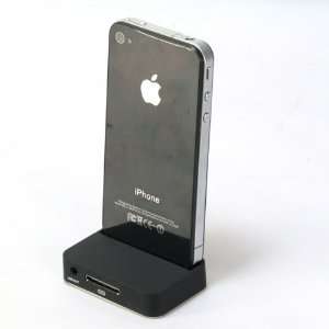   Black) Charger Dock For iPhone 4 (456 1) Cell Phones & Accessories