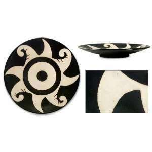  Ceramic plate, Starfish