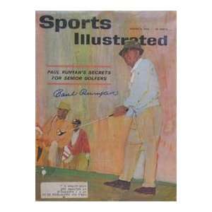  Paul Runyon autographed Sports Illustrated Magazine (Golf 