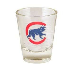  Chicago Cubs Alternate Logo Shot Glass: Sports 