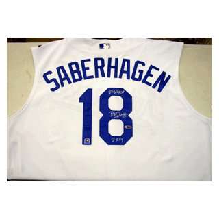  Bret Saberhagen Authentic Royals Vest 2Stat Sports 