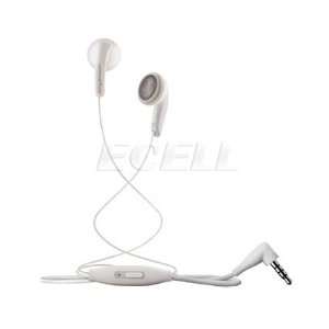  Ecell   SONY ERICSSON WHITE STEREO HANDSFREE HEADSET FOR 