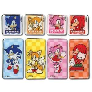  Sonic The Hedgehog Sonic & Friends Magnet Set Toys 