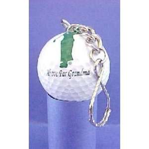  Above Par Grandma Golf Ball Key Chain