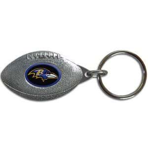  Baltimore Ravens NFL Football Shaped Key Chain Sports 