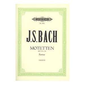  Motets BWV 225 230; Chorale Sei Lob und Preis Musical 