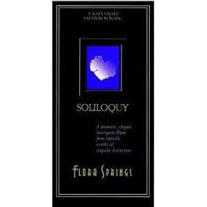   Springs Sauvignon Blanc Soliloquy 2007 750ML Grocery & Gourmet Food