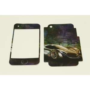   : iPhone 3G/3GS Skin Decal Sticker   Futuristic Car: Everything Else