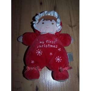  Carters My First Christmas Girl Doll Rattle Everything 