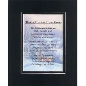  Merry Christmas to Our Troops   Poetry Gift