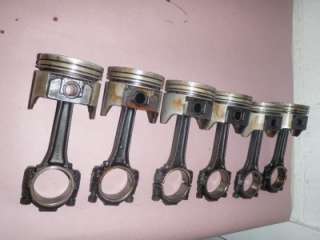    1986 Ford 4.9L 6 300 6 cylinder Connecting Rods and Pistons  
