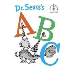   Seusss A B C (I can read it all by myself beginner books)  N/A