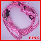 PINK SMALL PET DOG LEAD LEASH&HARNESS FREE POST TO USA FOR CHIHUAHUA