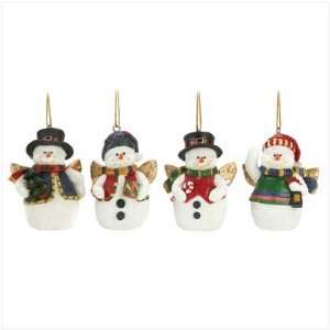  Snowman Christmas Tree Ornaments Set of 4: Everything Else