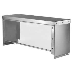  Serving Stainless Lexan Sneeze Guard for 5 Bay Hot or Cold 