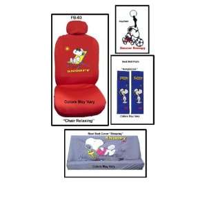  Snoopy In Chair Plus Package 13   Black Accessories Seat 