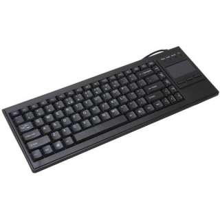 Qtronix iOne Scorpius P6 Slim Touchpad Keyboard PS/2, Compact keyboard 