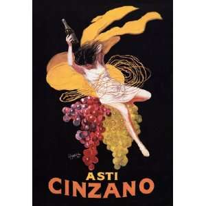  Asti Cinzano Poster, Italian Advertising Poster, Leonetto 