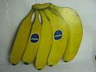 Vintage Chiquita Banana Litho Advertising Sign Fan Pull