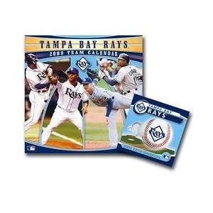   Tampa Bay Rays Team Wall and Box Calendar Set