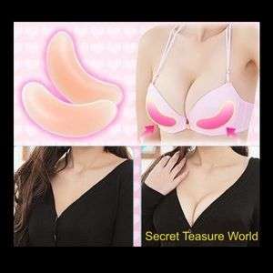 Silicone Push Up Bra Pad Insert Cleavage Enhancer #CL5 089348775009 