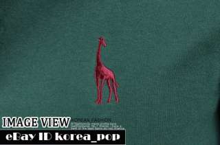 Slim fit mens giraffe knit short sleeve shirts polo neck collar casual 