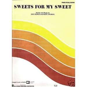  Sheet Music Sweets For My Sweet Pomus Shuman 88 