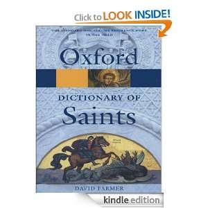 The Oxford Dictionary of Saints (Oxford Paperback Reference): David 