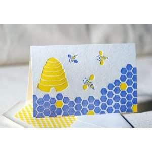   Blank Note Cards in Bumble Bee By Smock Paper: Health & Personal Care