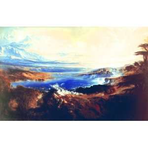 com FRAMED oil paintings   John Martin   24 x 16 inches   The Plains 