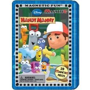  Disney Handy Manny Magnetic Fun Tin: Toys & Games
