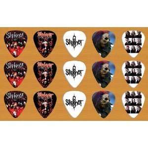  Slipknot Premium Guitar Picks x 15 Medium Musical 