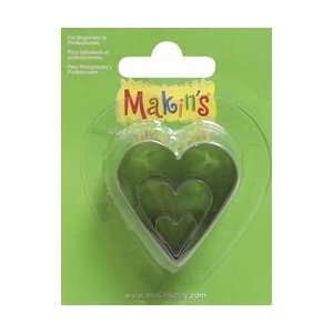  Makins Clay Cutters 3/Pkg Heart M360 7; 6 Items/Order 