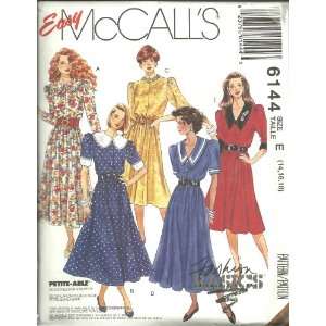 Misses Dress In Two Lenghts Size: 14,16,18. McCalls Sewing Pattern 