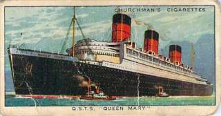 50 QSTS Queen Mary Churchman Story of Navigation 1937  