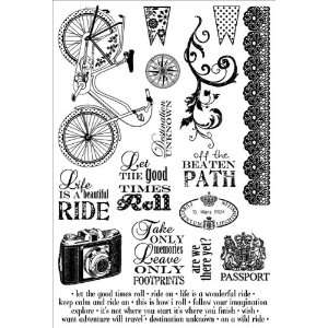  Darcies Cling Mounted Stamps, A Beautiful Ride   792987 