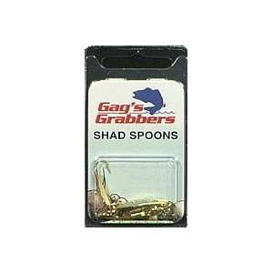  SHAD SPOONS GOLD 3PK