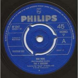  RAG DOLL 7 INCH (7 VINYL 45) UK PHILIPS 1964 FOUR 