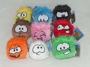 CLUB PENGUIN PUFFLES SERIES 8   CHOICE OF 9 COLOURS INCS ONLINE CODES 